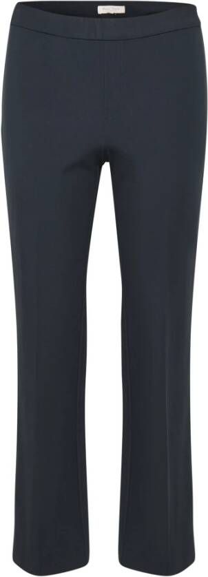 Part Two straight fit broek PontaPW donkerblauw