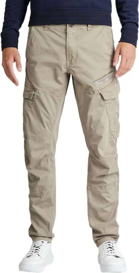 PME Legend Groene Cargobroeken Cargo Pants Stretch Twill Cargo