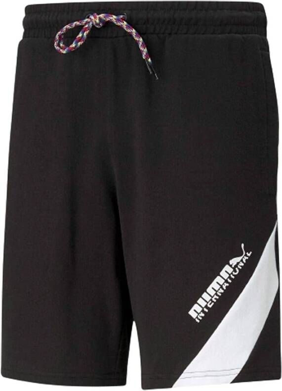 Puma Bermudas International Man , Zwart, Heren
