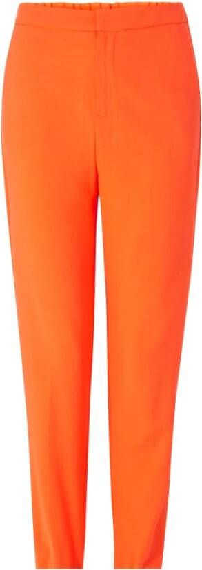 Rich & Royal Slim fit broek , Oranje, Dames