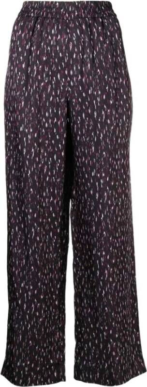 Scotch & Soda Wijde Broeken Zwart Dames