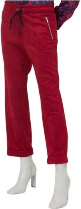 Silvian Heach Trainingsbroek met trekkoord , Rood, Dames