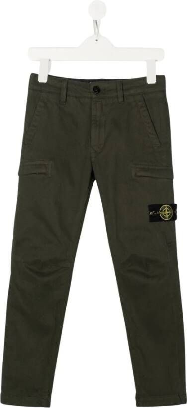 Stone Island Lange broeken Groen Heren