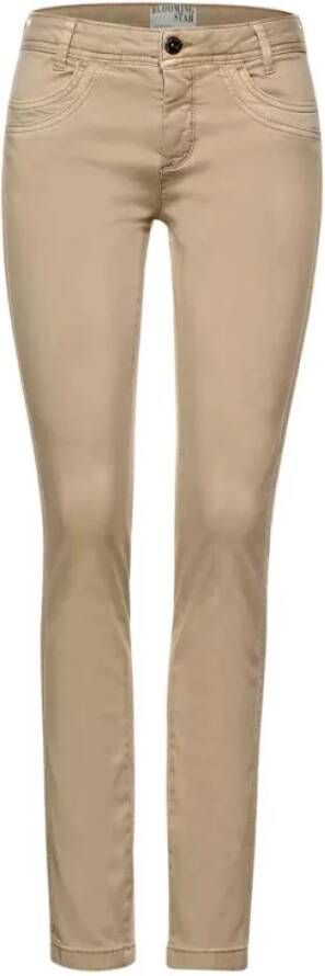 Street One Pants 374381 , Beige, Dames