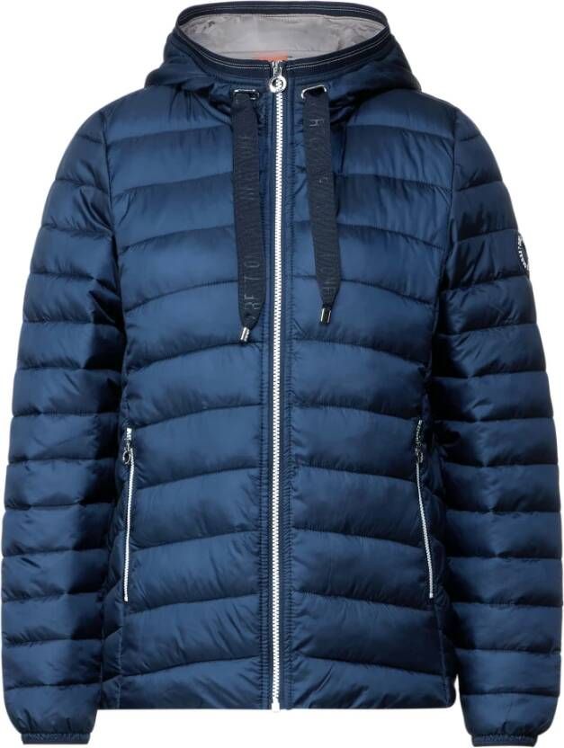 Street One Gewatteerde Jassen Blauw Dames