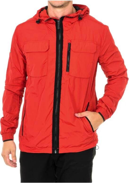 Superdry Zomerjassen Rood Heren