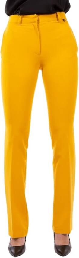 Twinset Pantaloni DonnaPANTALONE A Zampa Giallo 202Tp2553 00776 , Geel, Dames