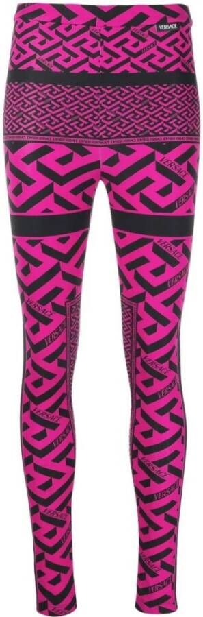 Versace Leggings & treggings Paars Dames