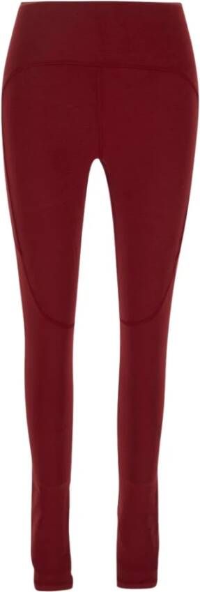 adidas by stella mccartney Borgogne Tight Collants , Rood, Dames