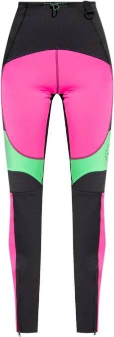 adidas by stella mccartney High rise leggings , Roze, Dames