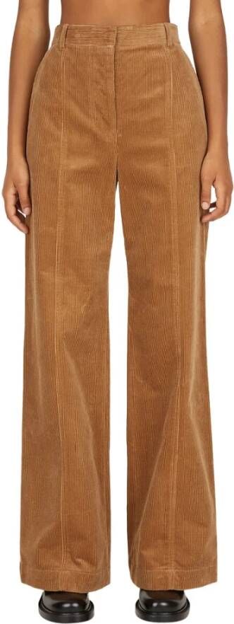 Burberry Corduroy broek , Bruin, Dames