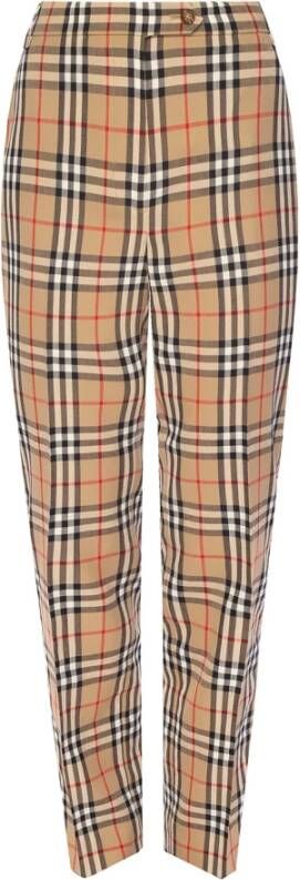 Burberry Vrijetijds broeken Beige Dames