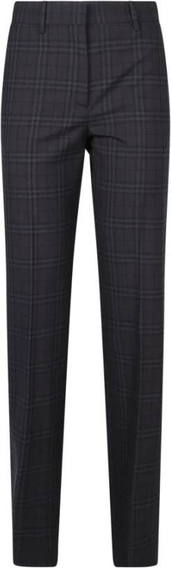 Burberry Slanke fit broek , Grijs, Dames