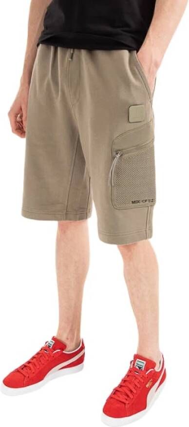 C.P. Company Sweatbermuda Cargo 12Cmsb072A005086W322 S , Bruin, Heren