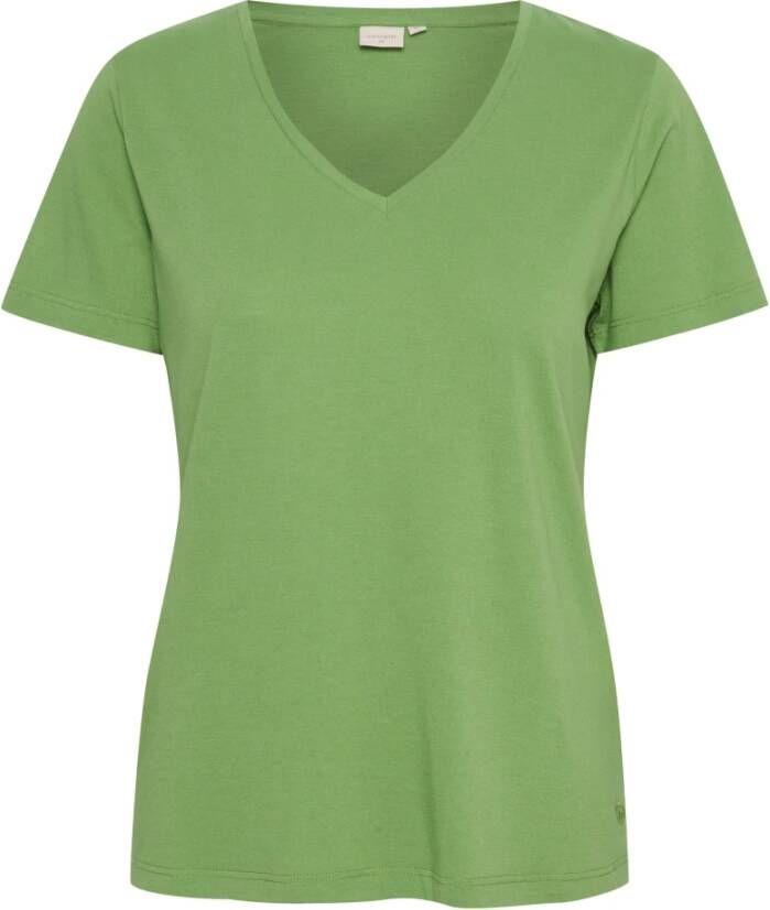 Cream T shirts Groen Dames