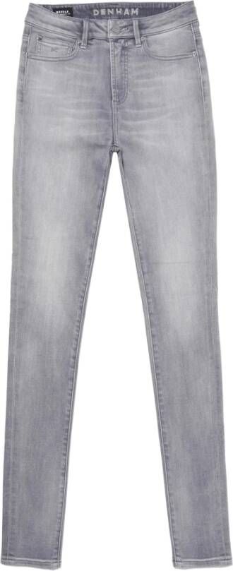 Denham Naaldjeans , Grijs, Dames