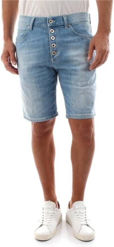 Dondup Shorts Newrolly Aa9 Up520 Ds0107 , Blauw, Heren