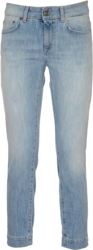 Dondup Cropped spijkerbroek , Blauw, Dames
