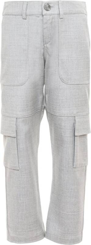 Eleventy Lange broeken Grijs Heren