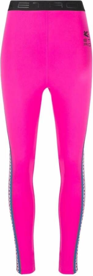 ETRO Leggings , Roze, Dames
