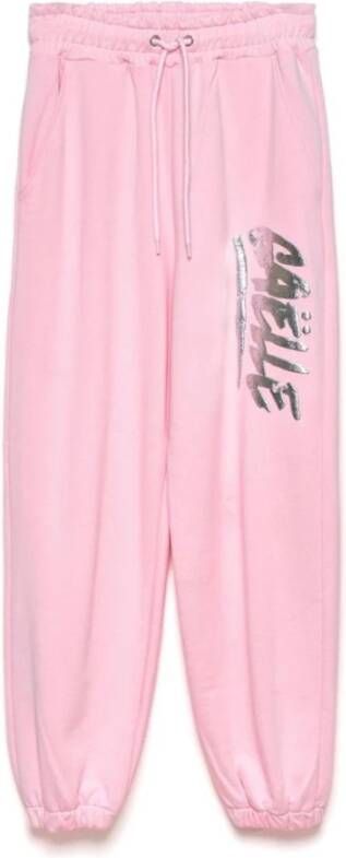 Gaëlle Paris Sweatpants Roze Dames