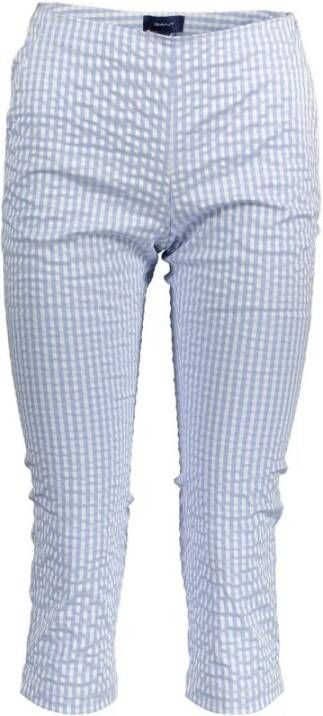 Gant Broeken Blauw Dames