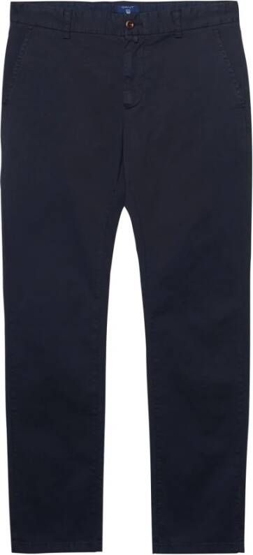 Gant Chinos slank , Blauw, Heren