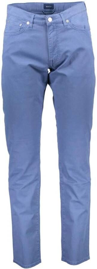 Gant Rechte broek , Blauw, Heren