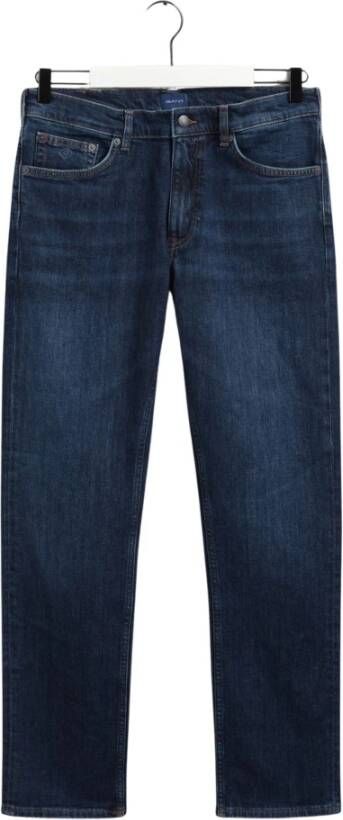 Gant Trousers , Blauw, Heren