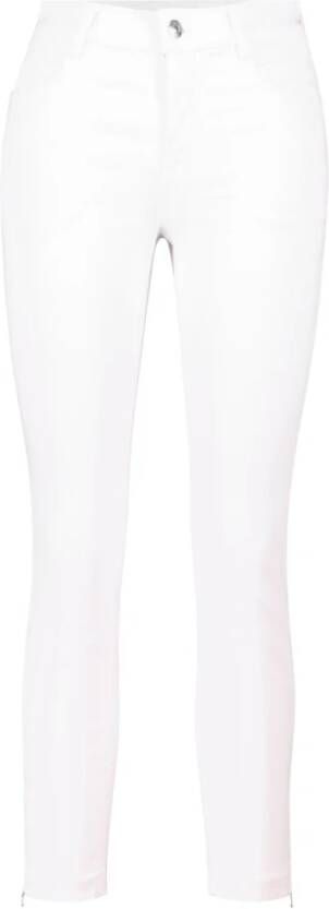 gardeur cropped slim fit broek Vicky685 llichtroze