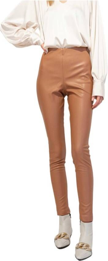 Ichi Leggings & treggings Bruin Dames