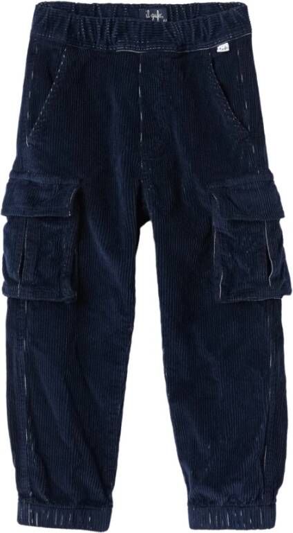 Il Gufo Lange broeken Blauw Heren