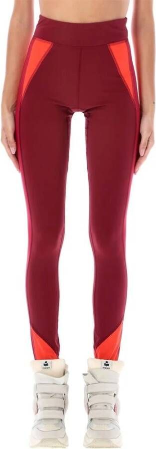 Isabel Marant Étoile Leggings & treggings Rood Dames