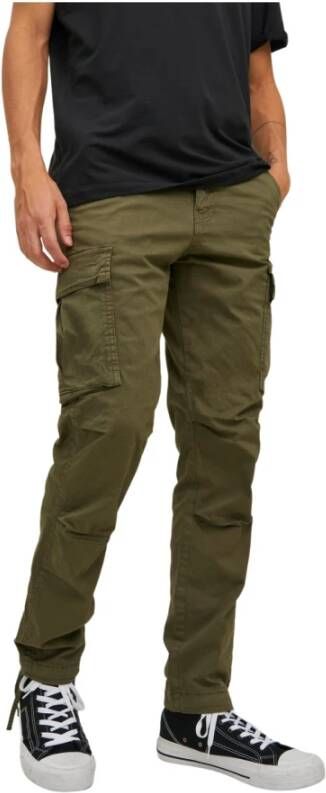 jack & jones Slim fit broek , Groen, Heren
