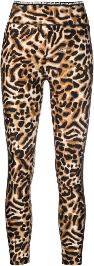 Just Cavalli Leggings , Geel, Dames