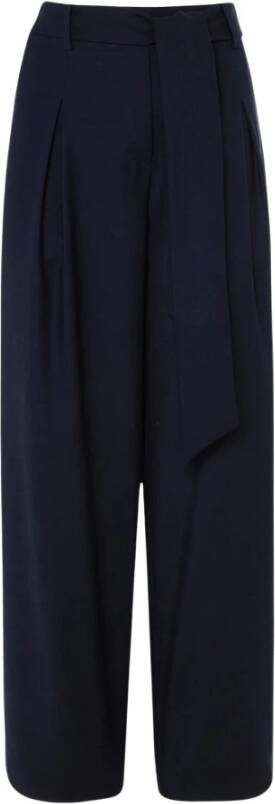 Kiton Broek kasjmier , Blauw, Dames