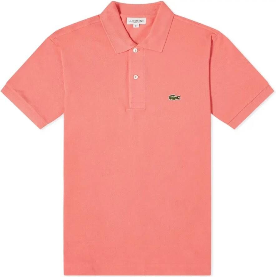 Lacoste Klassieke L12.12 Polo , Roze, Heren