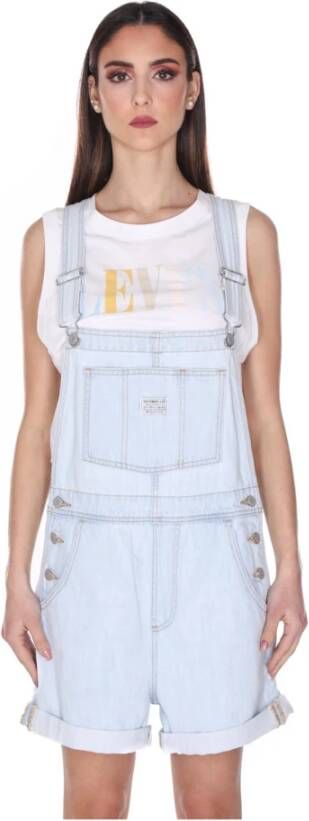 Levi's Levis 52333 0013 Vintage Shortalls Salopette Women Denim Light Blue