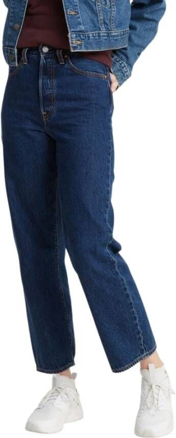 Levi's Broek , Blauw, Dames
