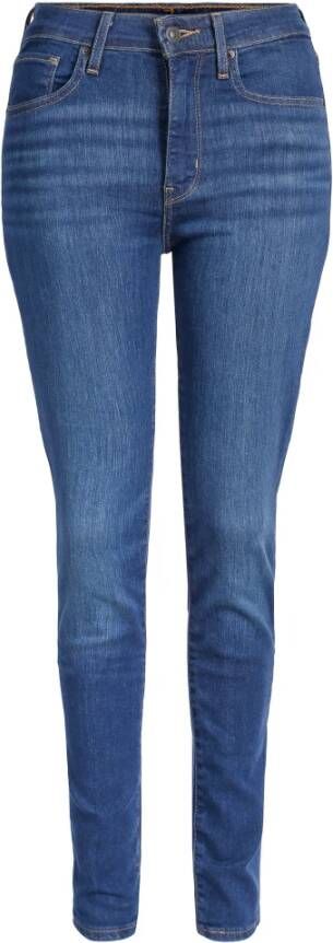 Levi's High Rise Skinny Out op een ledemaat , Blauw, Dames