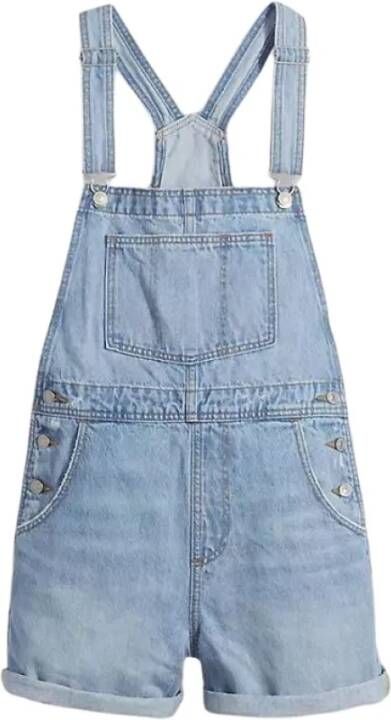 Levis Levi's Jumpsuits Blauw Dames