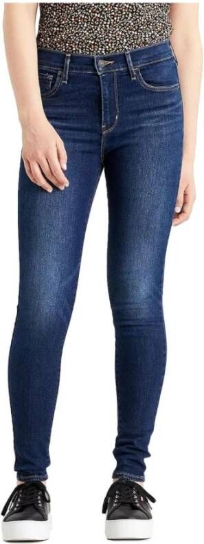 Levi's Pantalon 720 Super Skinny Herise , Blauw, Dames