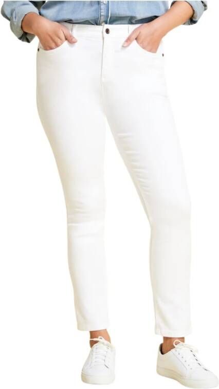 Marina Rinaldi Spijkerbroek , Wit, Dames