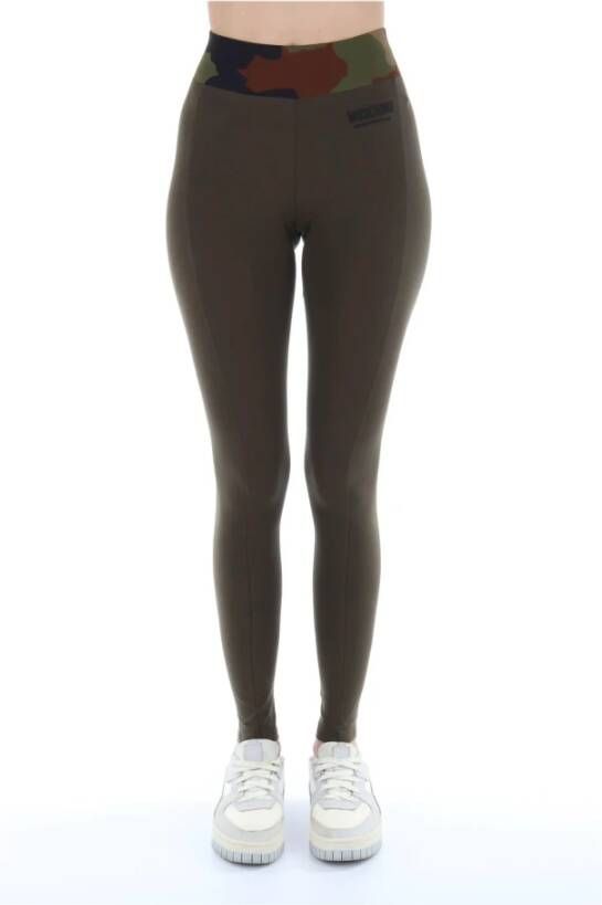 Moschino Leggings & treggings Groen Dames