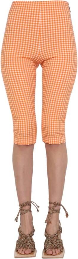 Msgm Leggings , Oranje, Dames