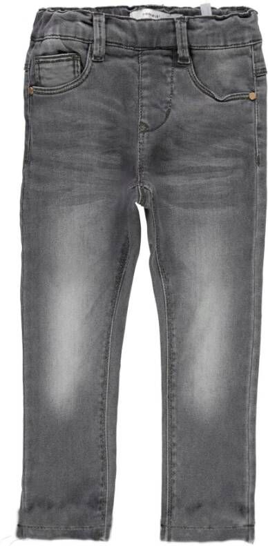 name it Noem het mini nmfpolly dnmtora 5129 Leggings Noos medium grijs denim , Grijs, Dames