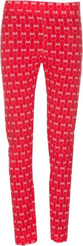 pinko Leggings & treggings Rood Dames