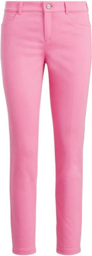 Ralph Lauren Slim fit broek , Roze, Dames