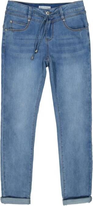 Red Button Rode knop broek jog lichtblauw gebruikte srb3954 ontspanning , Blauw, Dames