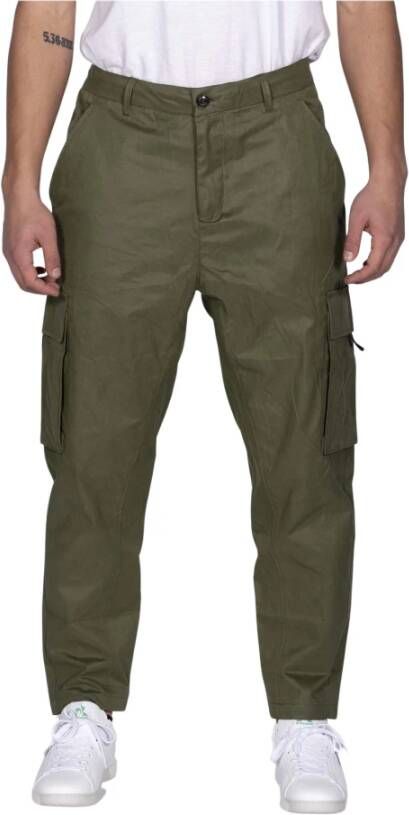 Scotch & Soda Mid rise cargobroek met ballonpijpen van een katoenmix